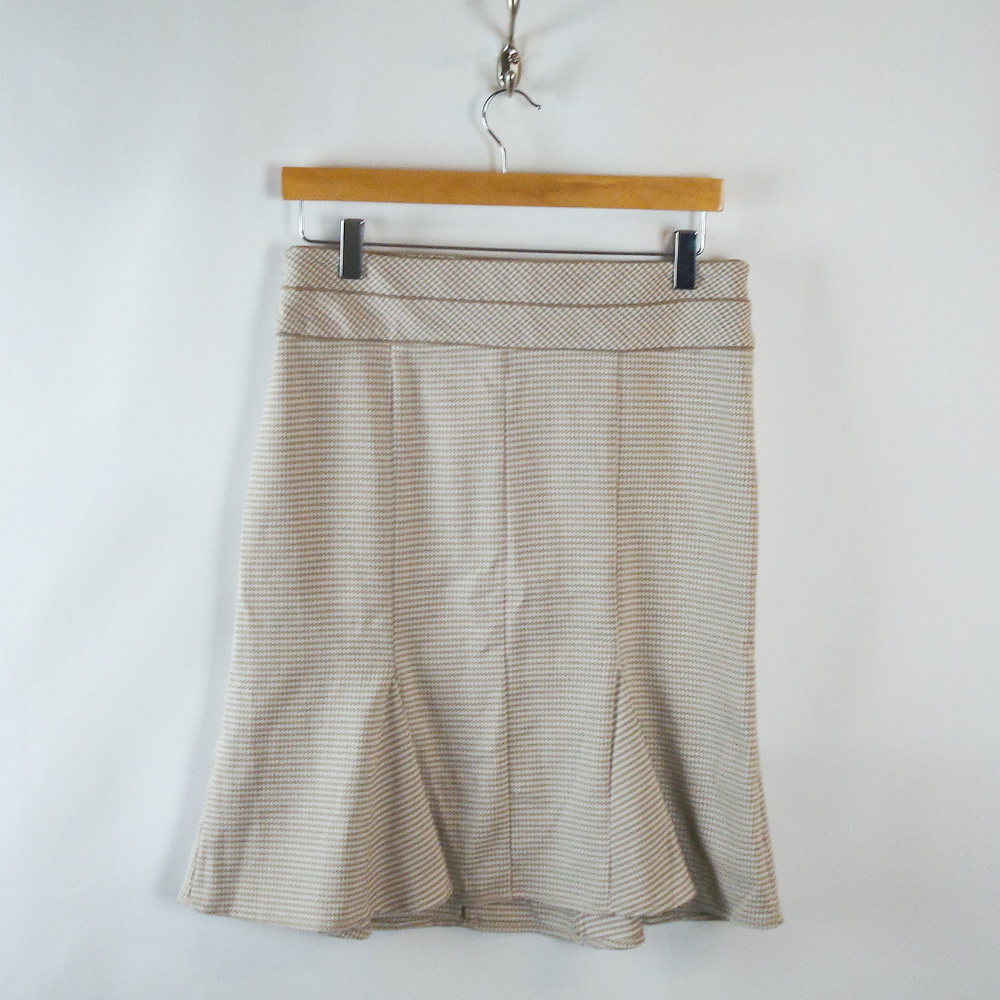 XOXO Womens Rayon Career Flare Skirt